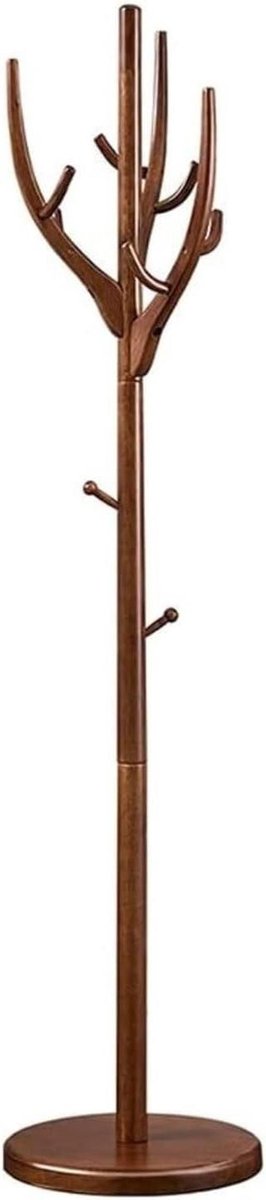 Staande Kapstok - Houten rek - Opbergen jassen - Boomvorm design - 175 cm - Houtkleur