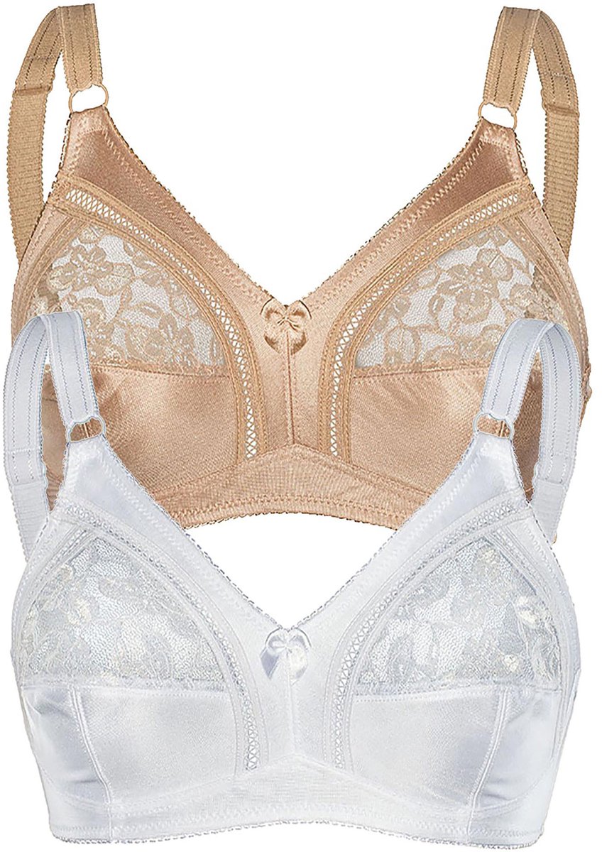 2-pack Zachte BH Zonder Been Basis