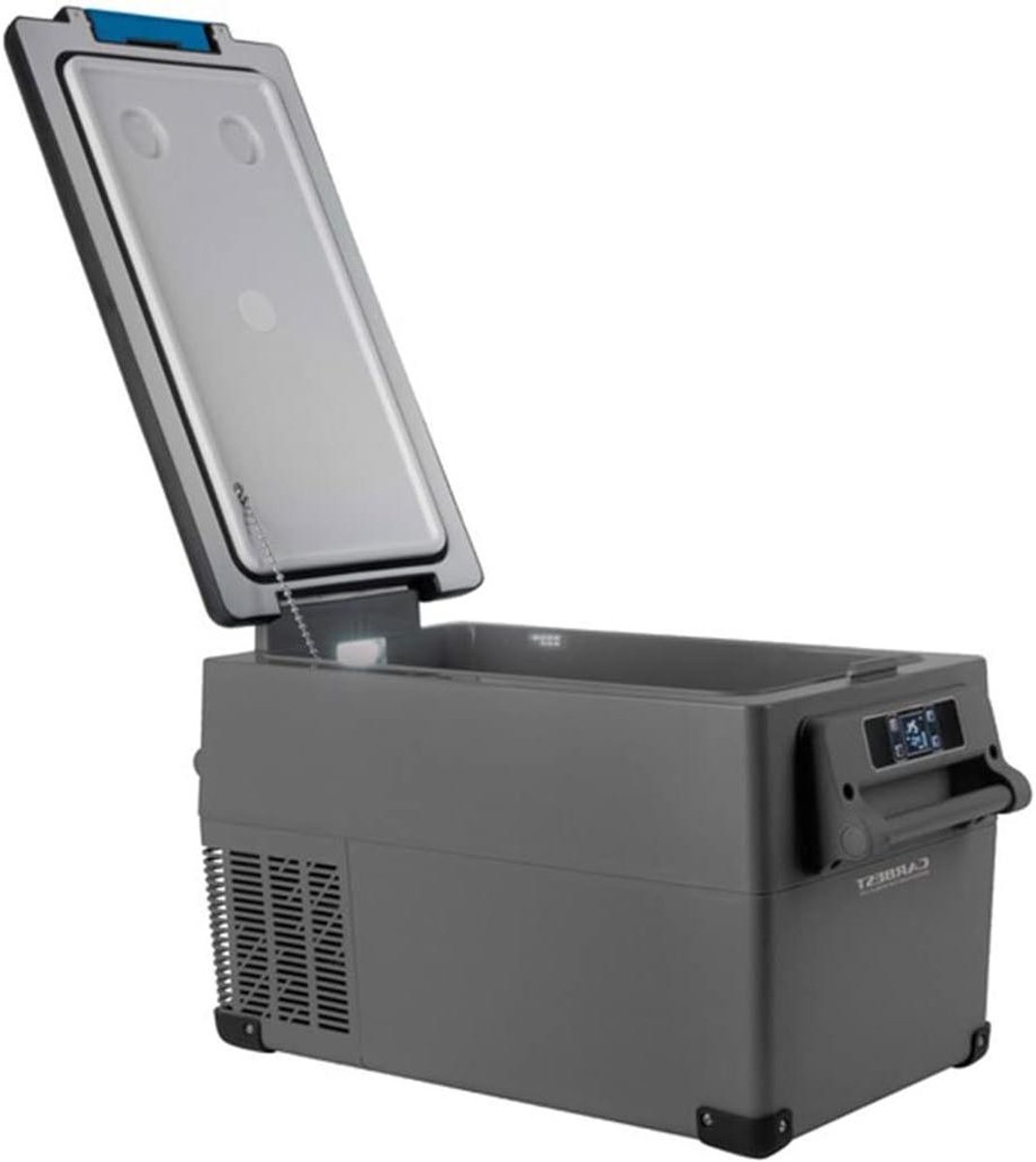 Draagbare Koelbox - Mini Vriezer - Mobiel Koelen - Robuuste Constructie - 30 Liter - Grijs