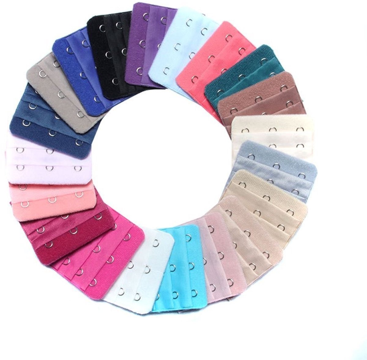 aladdien - BH Extender - 10-delige set - Extra comfort - Verschillende kleuren - Ideaal voor kleding - Verstelbare haakjes - Geschikt voor elke BH -...