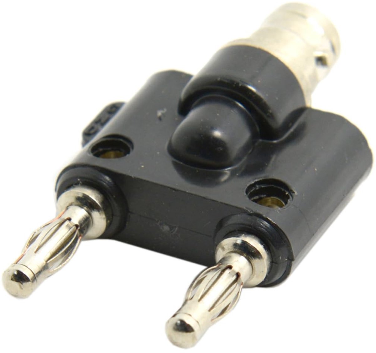 ONF3 - RF Splitter Adapter - Dubbele Banana Stekkers - Hoogwaardige verbinding - Compact formaat - Geschikt voor audio - Geschikt voor versterke...