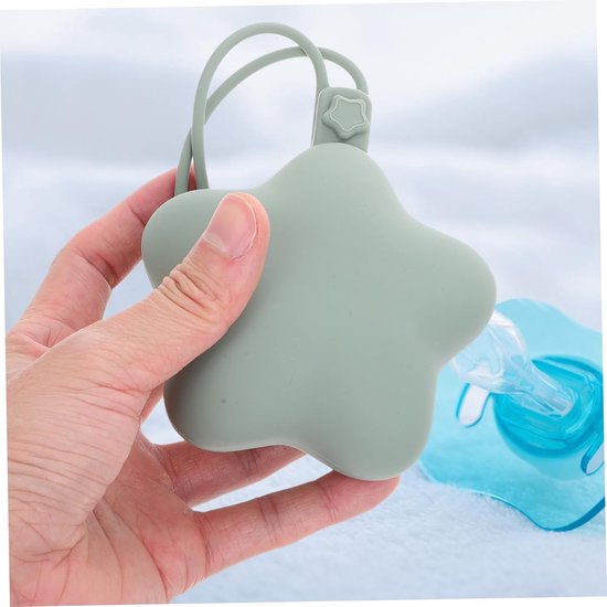 Fopspeenhouder Case - Speen Opbergdoosje - Baby Spullen Organiseren - Stofdicht Ontwerp - 25x9.5x4cm - Diverse Kleuren — afbeelding 5