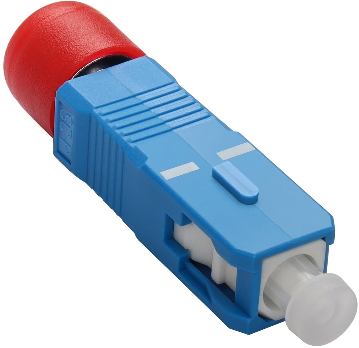 QIANRENON SC naar FC Hybrid Fiber Optic Adapter - SM 9/125μm Simplex Coupling