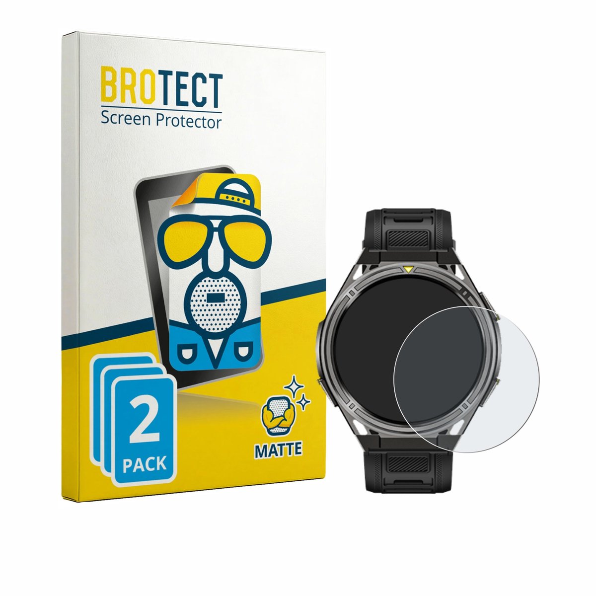 BROTECT - Screenprotector voor Cubot GT5 - Folie Beschermfolie matte 2 Stuks
