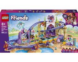 LEGO Friends Zeemeerminnenachtbaan Pretpark Speelgoed voor Kinderen met Poppetjes 42703