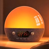 Inga Smart Wake up Light with Wifi App & Bluetooth-luidspreker - Lichtwekker - Zonsopgangwekker - Digitale wekker met 11 White Noise Sound Machine voor kinderen en volwassenen