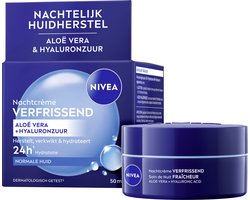 NIVEA Essentials Verfrissende Nachtcrème voor Vrouwen - Normale tot Gemengde huid - Met…