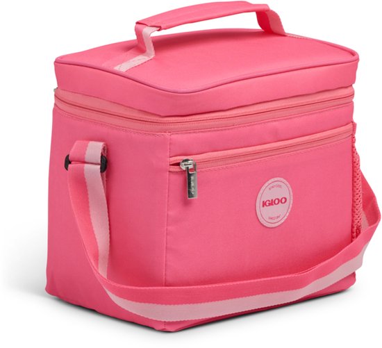 Igloo Lunch Square 9 Roze - Compacte Koeltas voor Lunch & Onderweg van Igloo — afbeelding 2