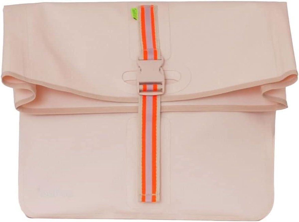 Fietstas Tote - Boodschappentas Fiets - Boodschappen Doen - Zeer Reflecterend - One size - Roze