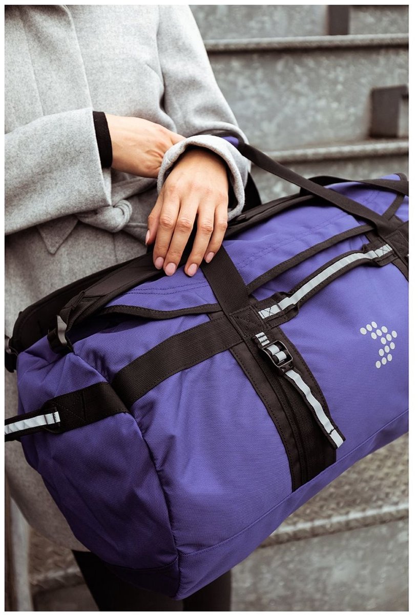 Travelbags The Base Duffle Backpack S blue