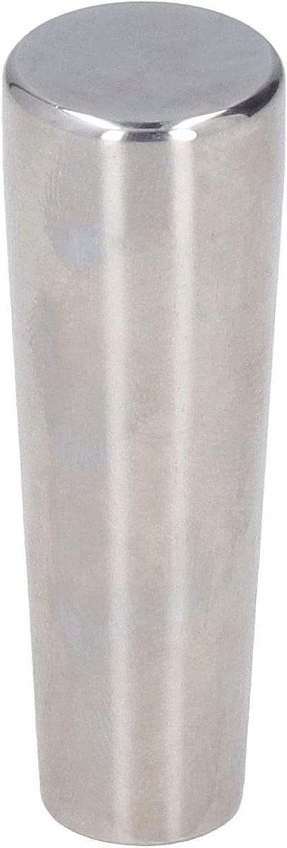 Bier Tap Handvat - Biermachine Kraan Handvat - Thuis Biertappen - Roestvrij Staal Spiegelafwerking - 2.6 Inch - Zilver