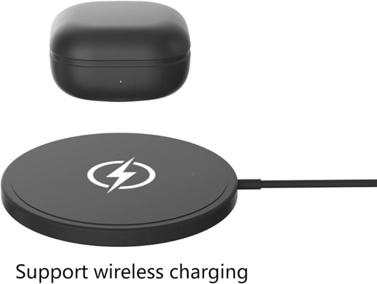 Oplaadhoes voor Buds 2 Pro Vervanging, Draadloze Oplader, Vervangende Hoes met Bluetooth-koppeling, USB C-kabel, 700 MAh Batterij, Ondersteuning voor Draadloos, Bekabeld — afbeelding 4