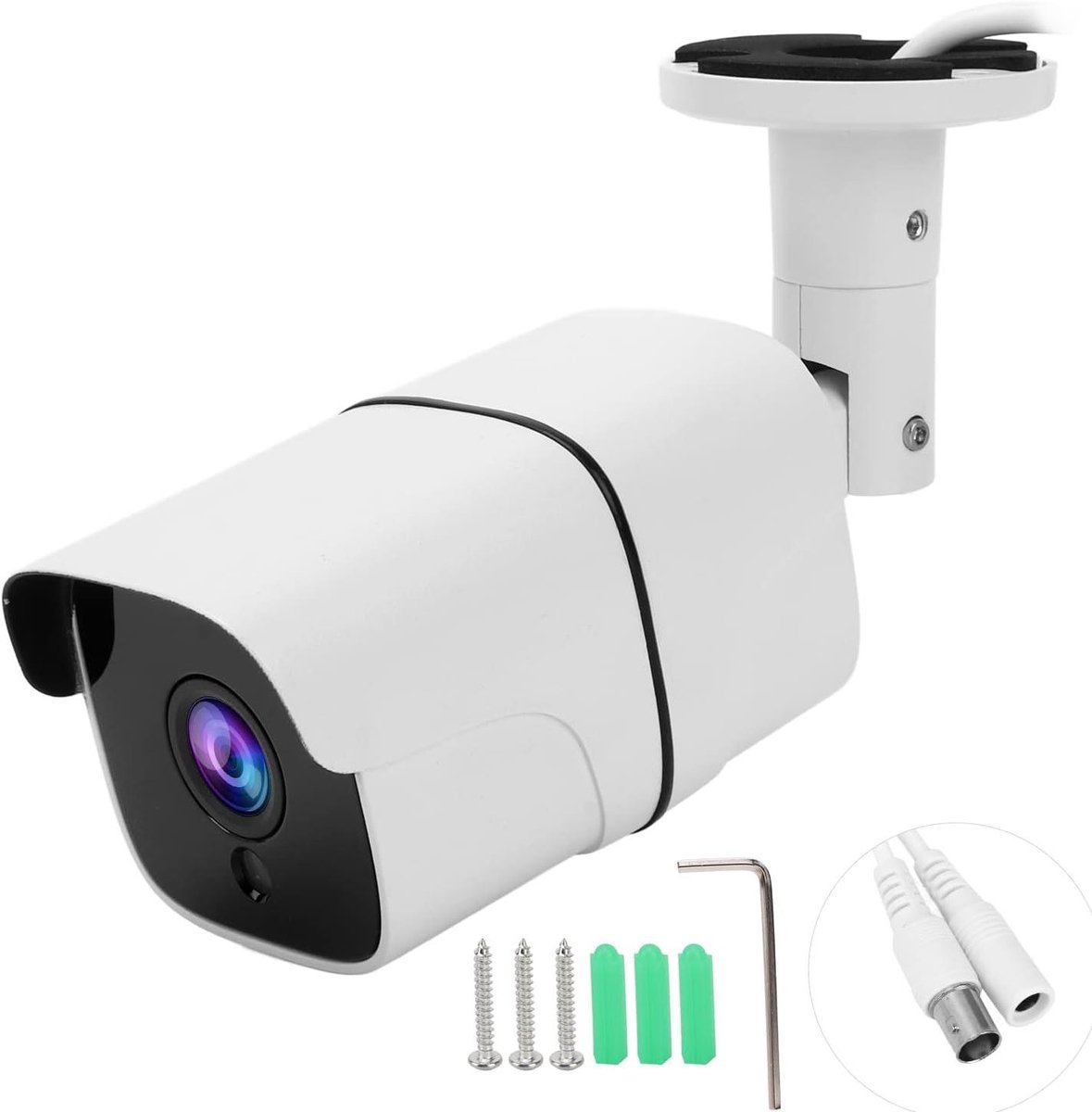 Beveiligingscamera Buiten - CCTV Camera HD - Huis Beveiligen - 1080p Full HD - 30 meter Nachtzicht - Zwart