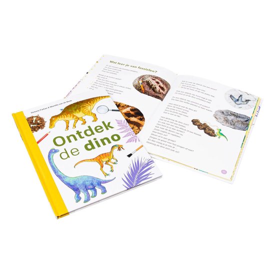ik lees informatief - Ontdek de dino - cover