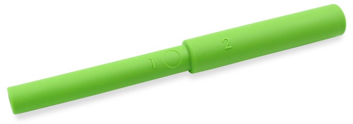 ARK Therapeutic kauwspeelgoed sensorisch Bite Tube lime groen XT medium.