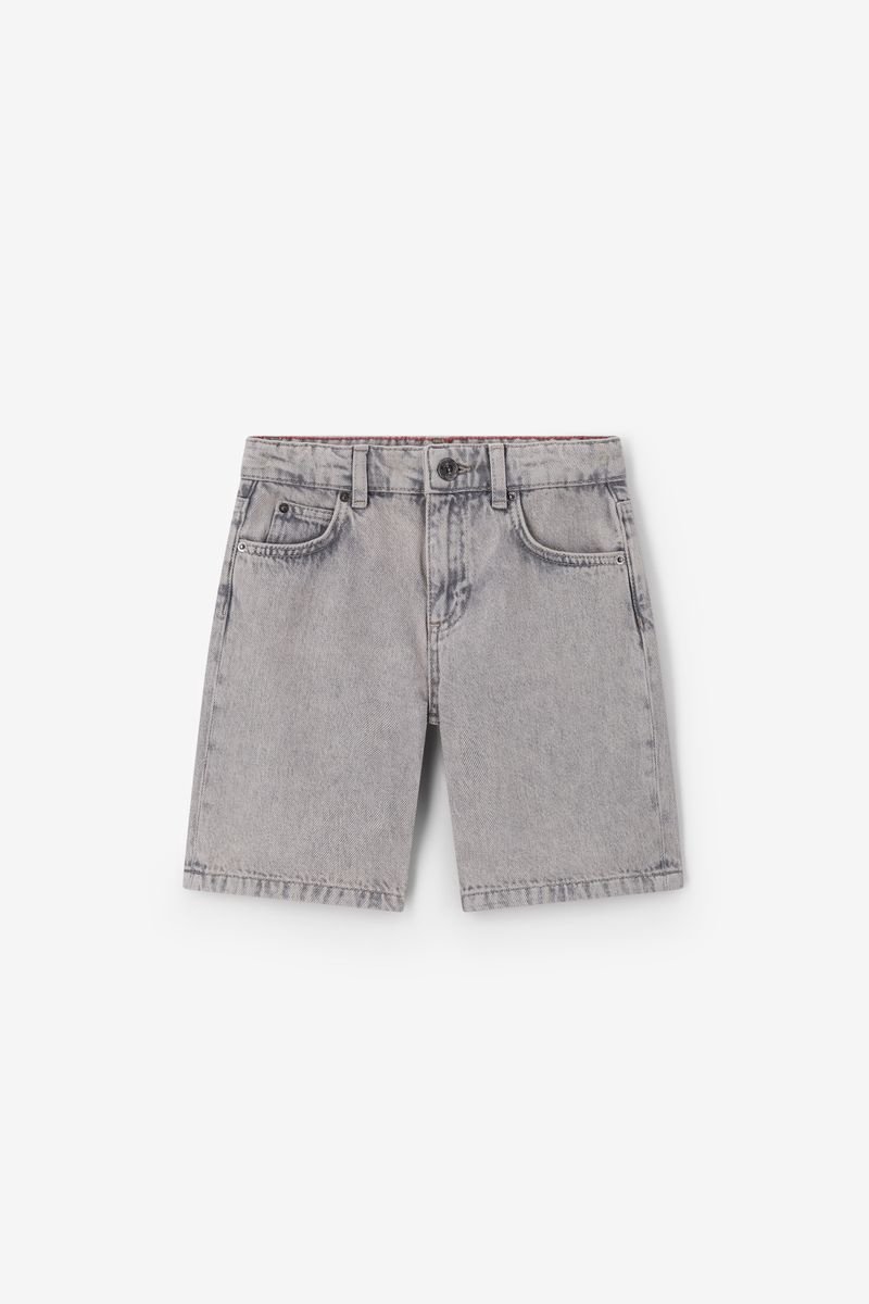 Sissy-Boy - Lichtgrijze denim short