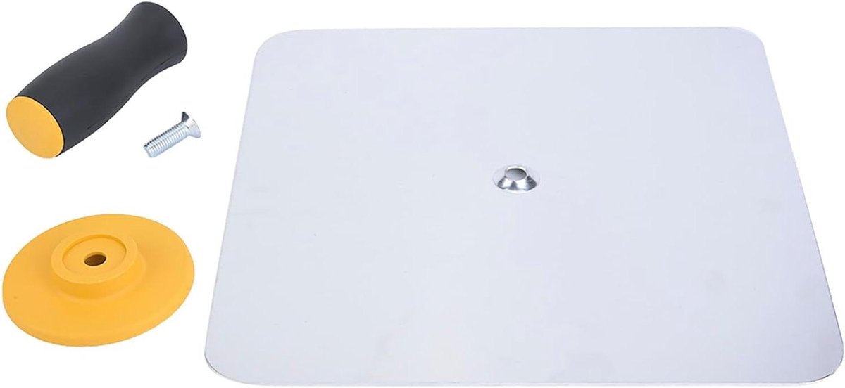 Beton Troffel - Afwerk Troffel - Stucwerk Afwerken - Lichtgewicht Aluminium - 300x300mm - Zilver