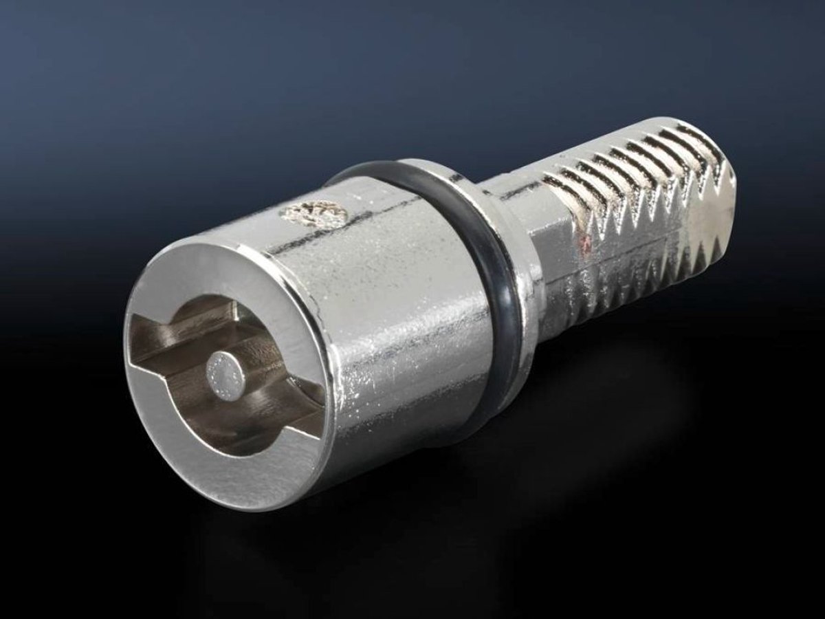 Rittal SZ 2483.000 Cilinderslot Dubbele baard Spuitgietwerk 1 stuk(s)
