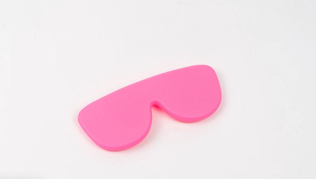 LUPS siliconen bril etui Roze