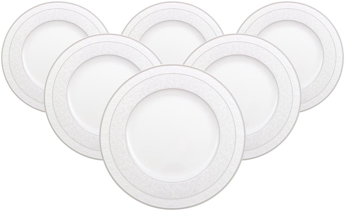 Speiseteller Gray Pearl ø 27,5 cm Set van 6