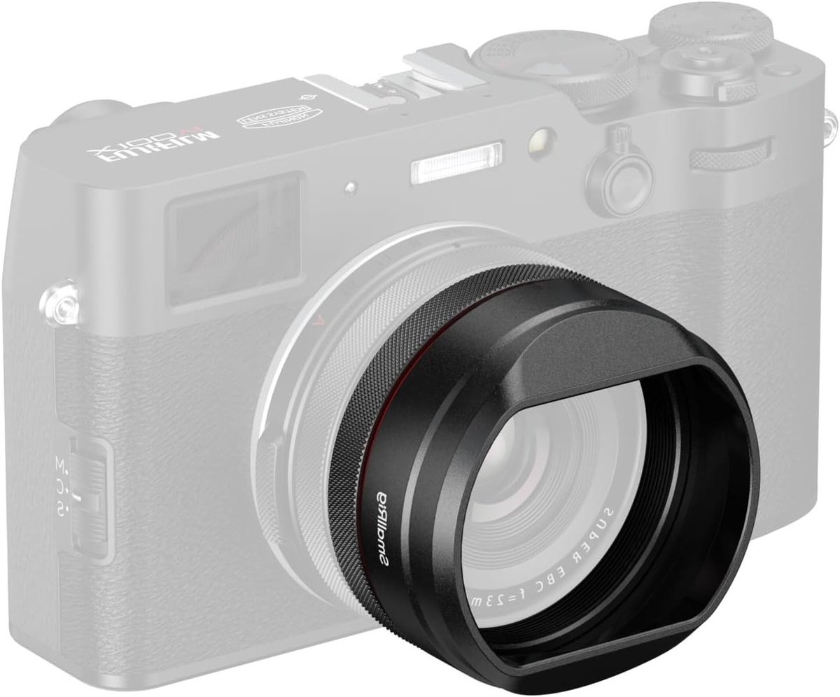 Schaduwkap voor FUJIFILM X100VI / X100V - Bescherming, Verlichting en Fotografie Accessoire (Zwart) 5848