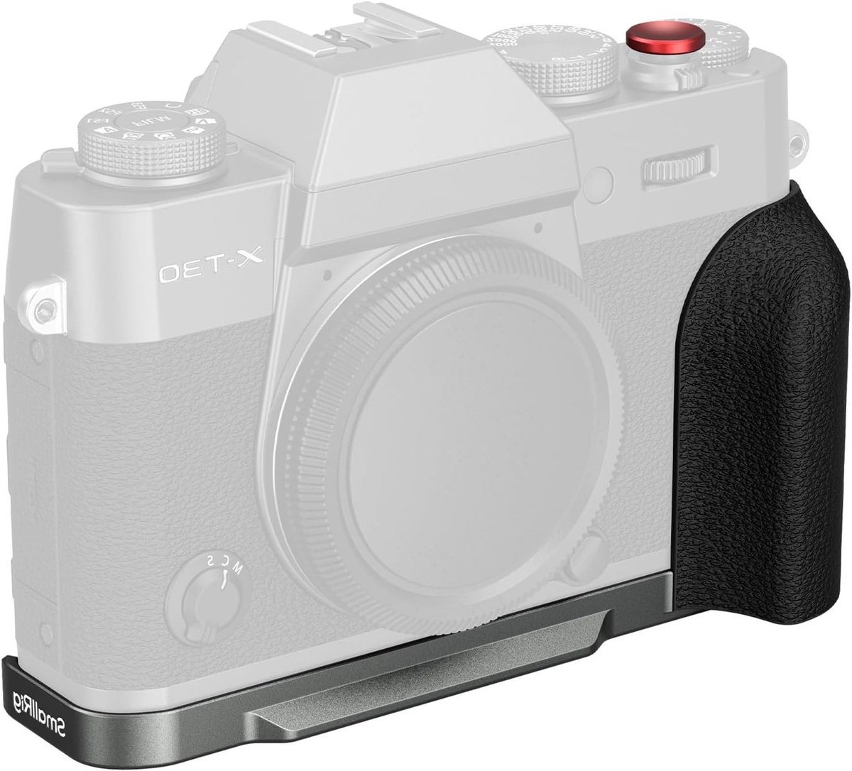 L-Shape Grip voor FUJIFILM X-T30 III/X-T30 II/X-T30 met Snelle Bevestiging, Ergonomisch Ontwerp en Lichtgewicht Silicone Handgreep