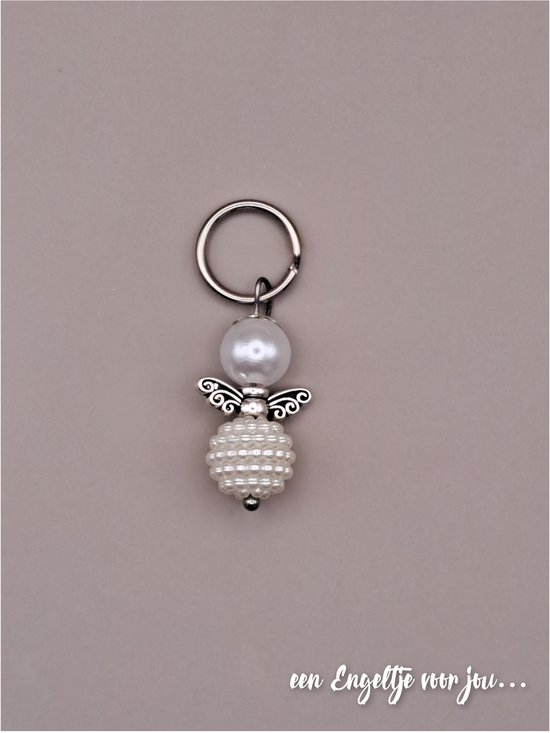 Geluksengeltje - Engeltje - Guardian angel - Engel - Beschermengel - Engelhangertje - Cadeautje - Pocket hug