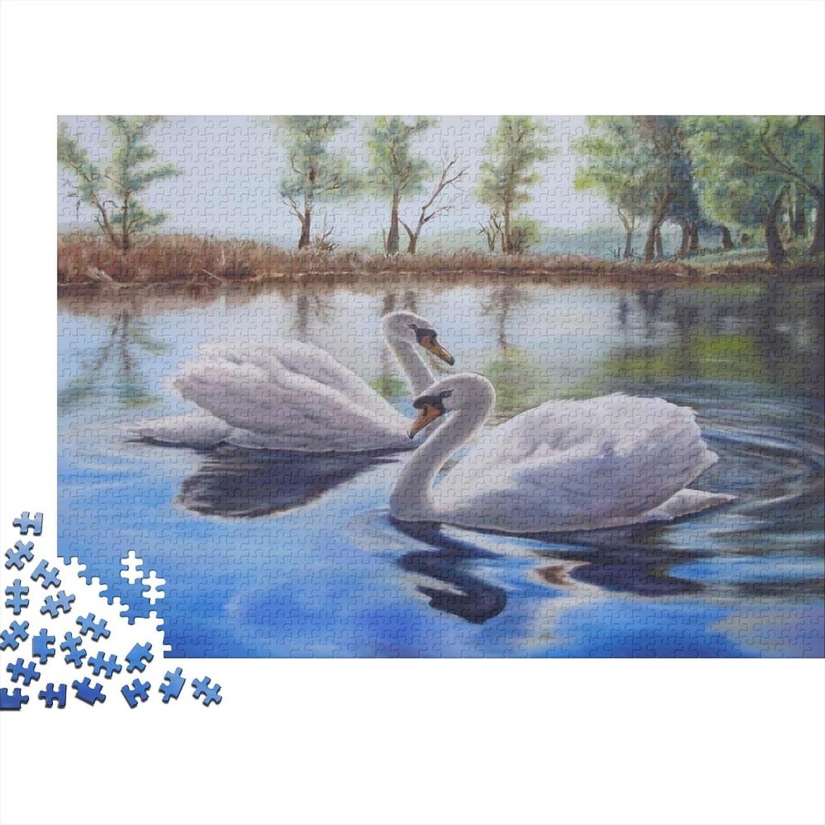 Gepersonaliseerde Foto Puzzel - Eigen Afbeelding Puzzel - Ontspanning en Cadeau - Unieke Vorm Puzzelstukjes - 75x50cm - Niet gespecificeerd