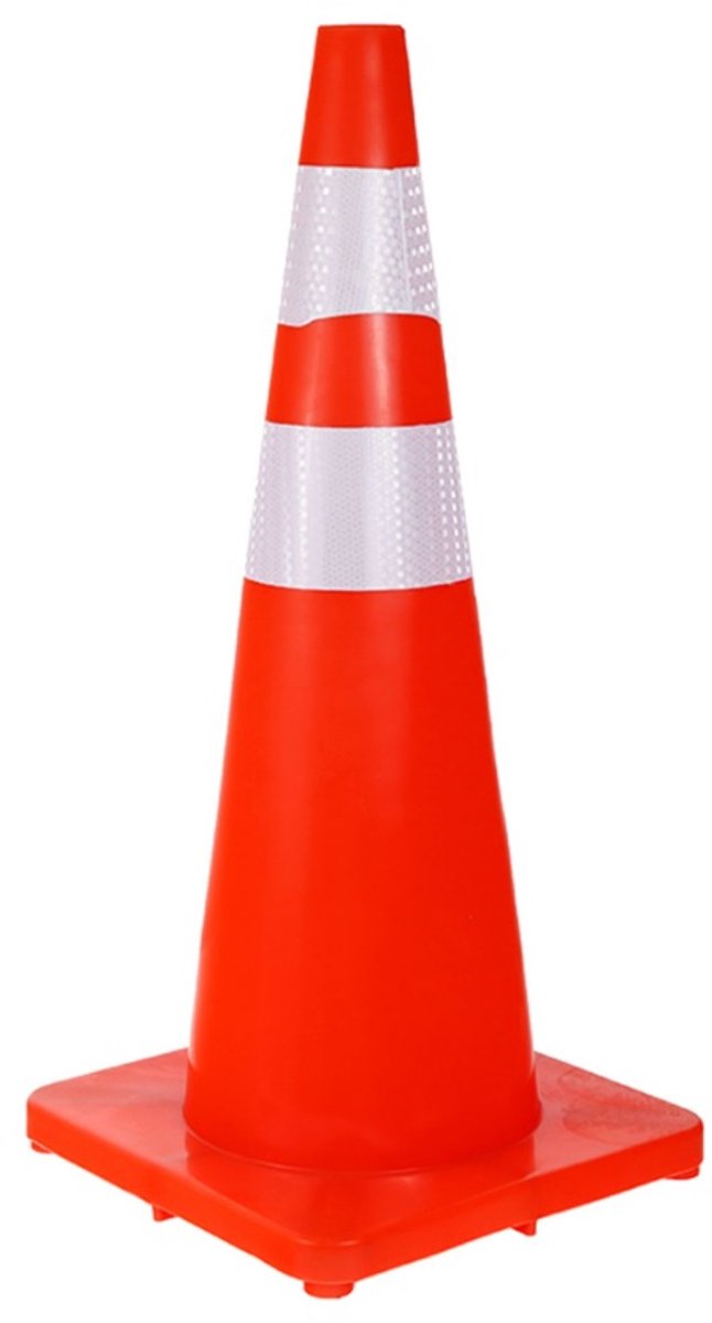 pion 75 cm - afbakeningskegel - kegel - wegmarkering - pionnen - gmp