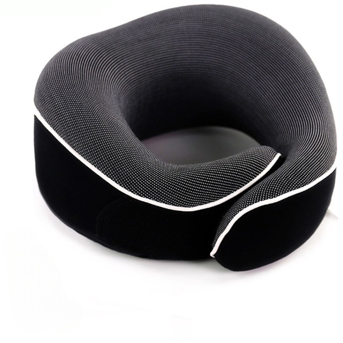 Reis Nekkussen Memory Foam – Ergonomisch Reiskussen voor Vliegtuig, Auto & Trein – Neksteun Reizen – Comfortabel Slaapkussen – Inclusief Oordoppen – Lichtgewicht & Compact