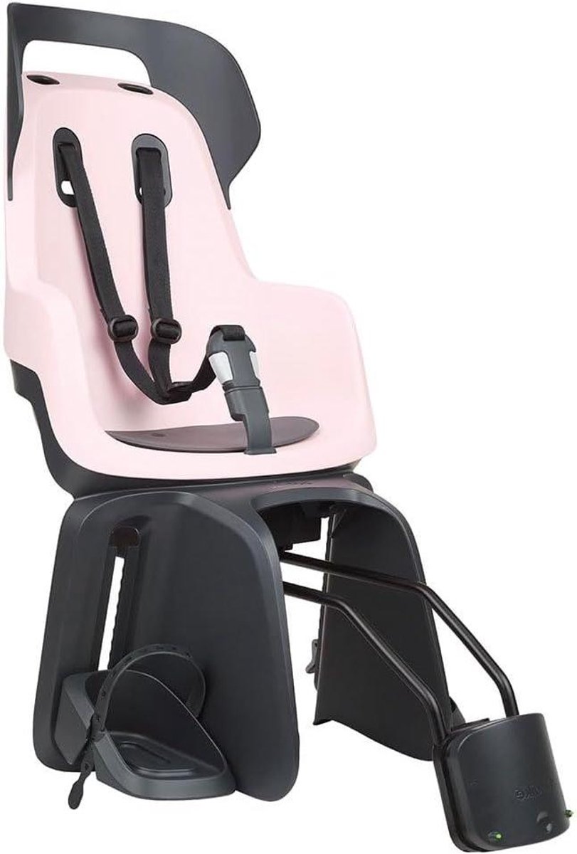 Fietsstoeltje Kinderen - Kinderzitje Fiets - Veilig Fietsen - Liggende Stand - 26-29 inch wielen - Roze