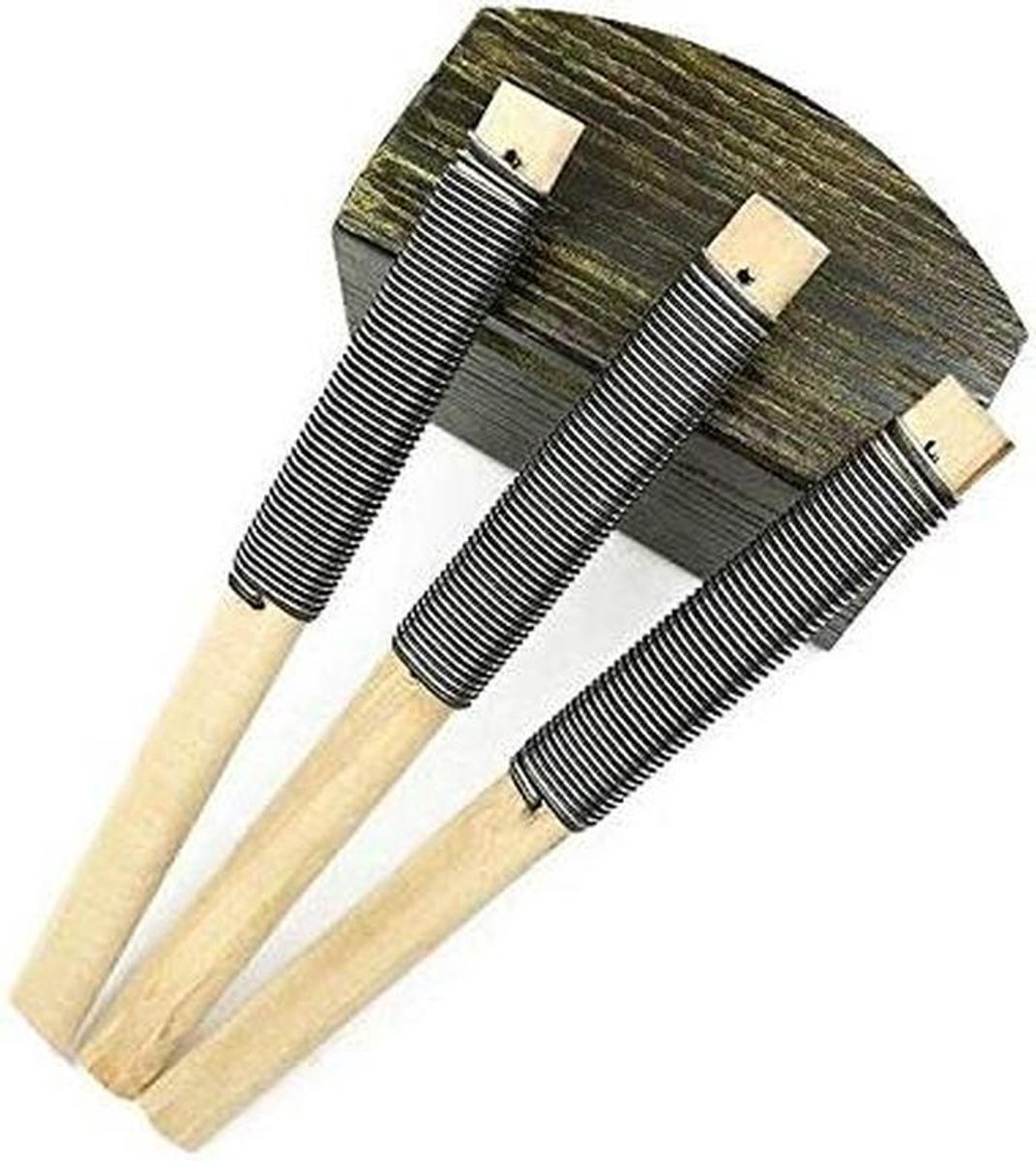 Houtvijlen Set - Metalen Raspen - Houtbewerking Werk - Ergonomisch Handvat - 3 Stuks 215MM - Niet Gespecificeerd