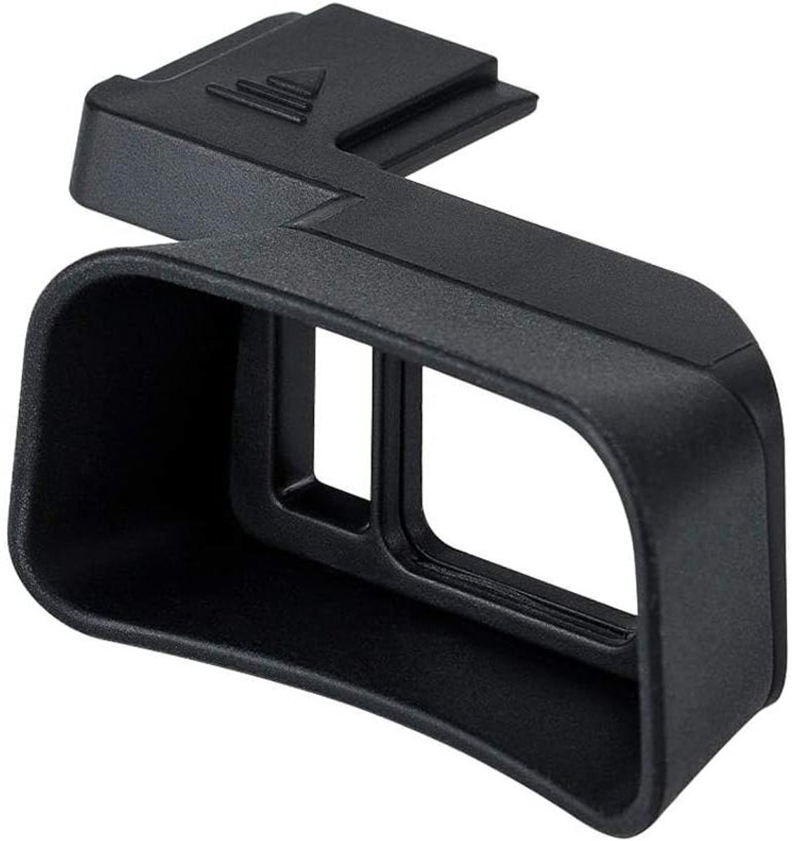 Camera Oogschelp - Zoeker Vergroter - Comfortabel Fotograferen - Blokkeert Strooilicht - 8.7 x 5.2 x 3.9 cm - Zwart