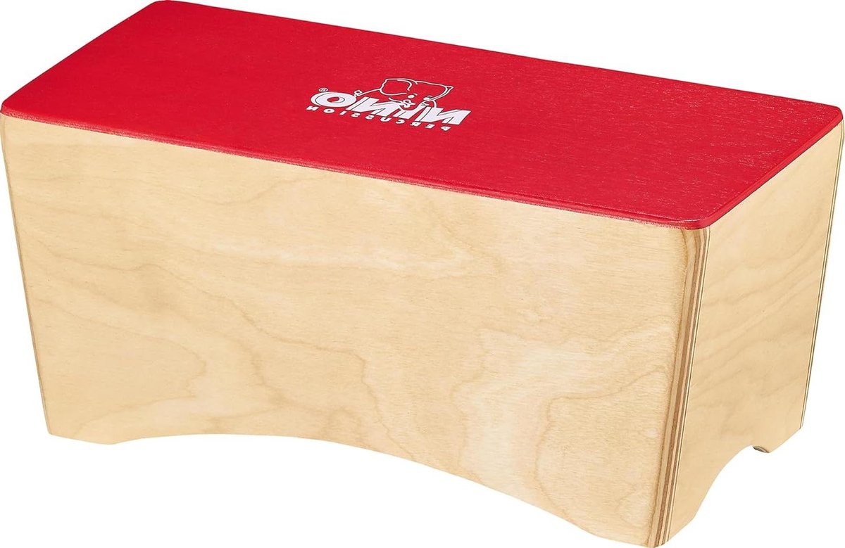 Bongo Cajon - Handtrommel - Muziek Maken - Rood Slagvlak - Niet gespecificeerd - Natuurlijk