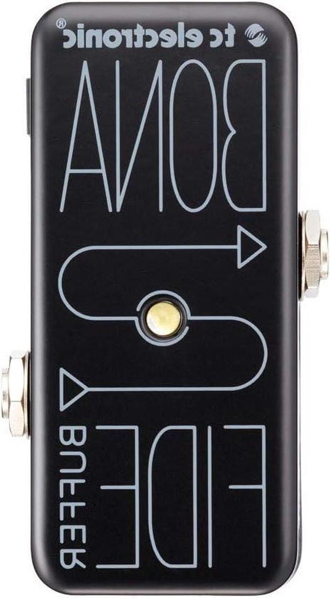 Analoge Buffer - Gitaar Signaal - Geluidsbehoud - Automatische True Bypass - Compact - Zwart