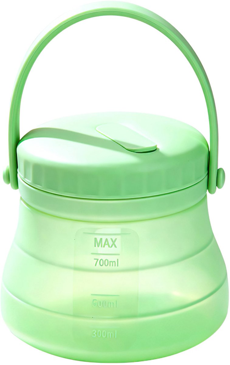 Topmelon Bewaardozen siliconen - Opvouwbare Voorraaddoos - Opbergpot -Vershoudzakken food savers - containers geschikt voor koelkasten groente 800ML 800ML