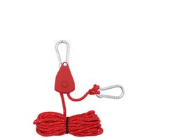 Winddicht touw, zeer sterk spantouw, sterk en duurzaam touw, gemaakt van nylon, voor kamperen in de buitenlucht, gebruikt om tenten, boten en auto's vast te zetten, zwaar touw met sloten.