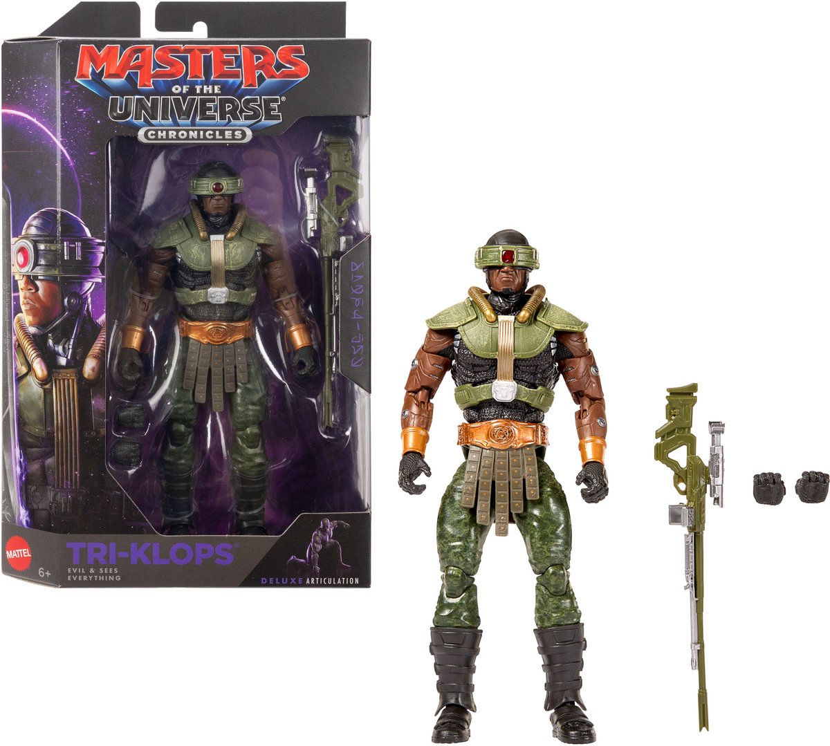 Mattel Masters of the Universe 2026 Movie Chronicles Action Figure Tri-Klops 18 cm Action Figuur