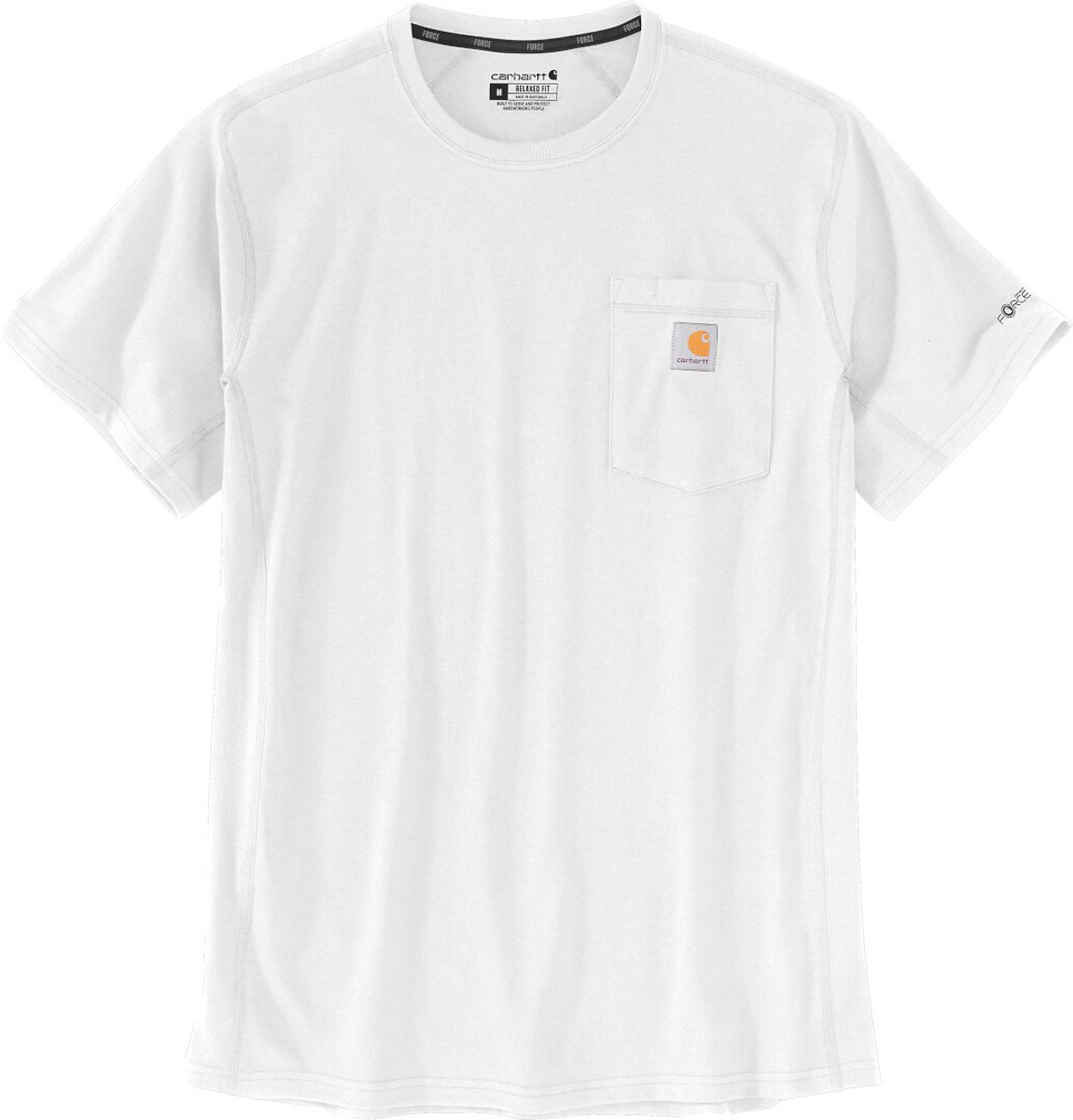 Carhartt Force Pocket S/S T-Shirt 106652 -L Wit