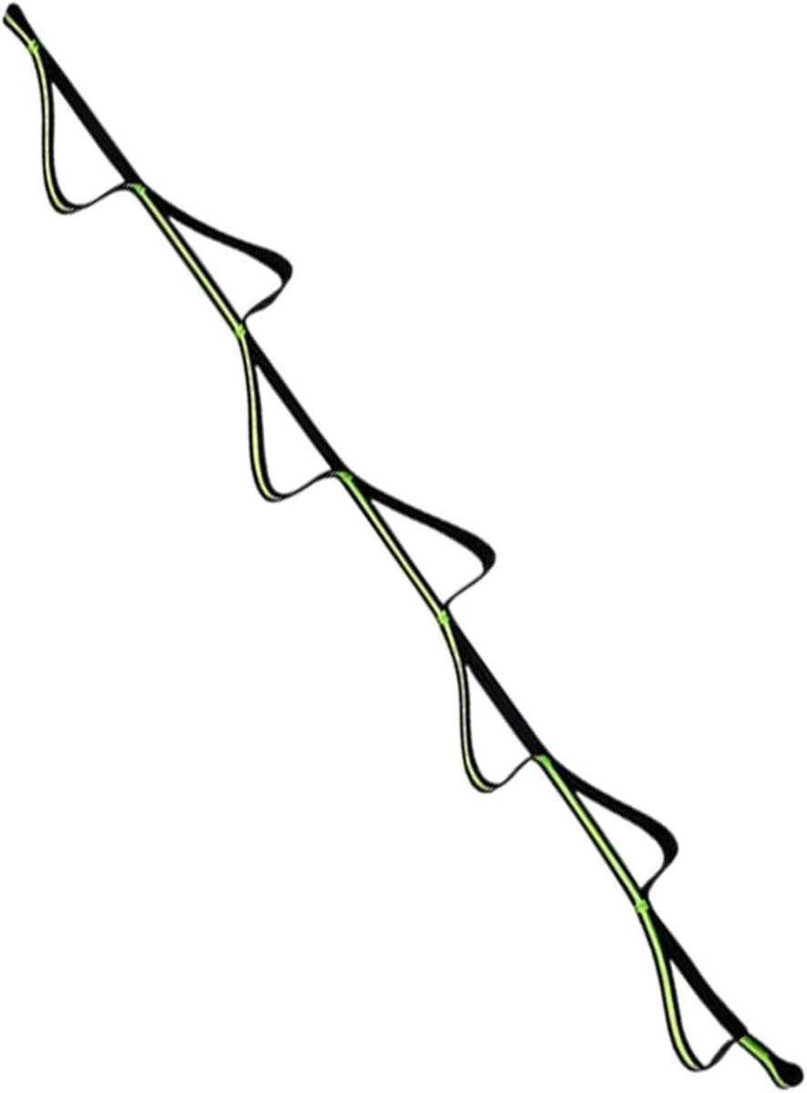 Robuuste Marine Ladder - Opstapkabel Boot - Veilig Instappen - Versterkte Structuur - 220 cm - Zwart