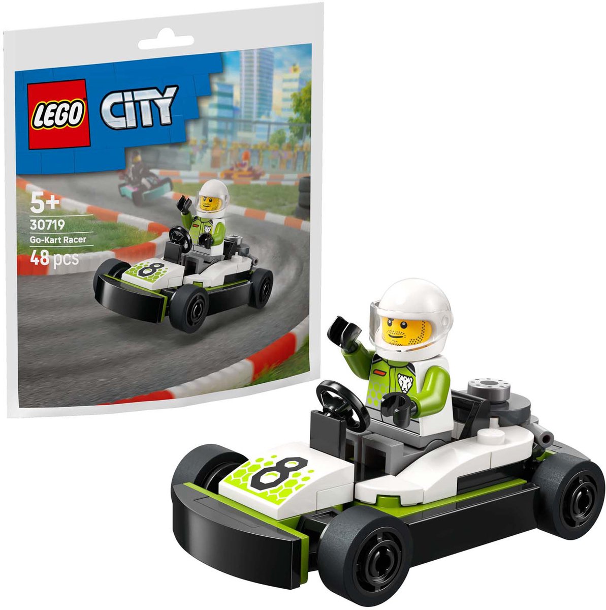 LEGO City - Go-kart Racer (paperbag) - 30719 – foto 5