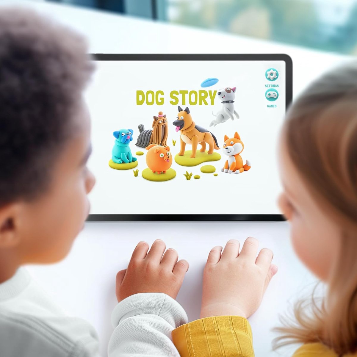 Hey Clay Boetseerklei Dog Story - 6 figuren — afbeelding 11