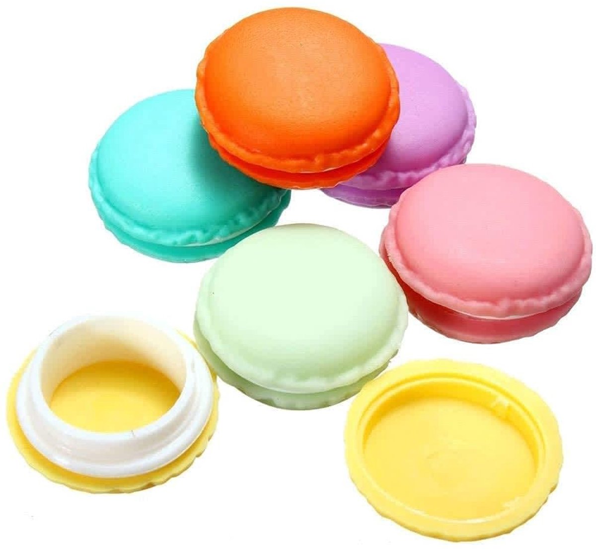 aladdien - Macaron Box - Opbergdoos - Mini - 6 stuks - Sieraden - Schattig - Geschikt voor Dames en Meisjes