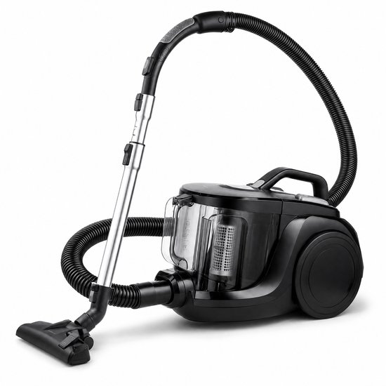 Tomado TVC2501B - Stofzuiger zonder stofzak - 2.5 liter - HEPA 12 filter - Lichtgewicht - Zwart