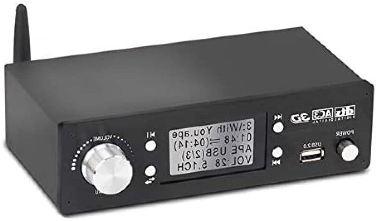 Audio Decoder - Geluidskaart Converter - Home Cinema - 5.1 Kanaals Uitgang - 4K HDMI - Zwart