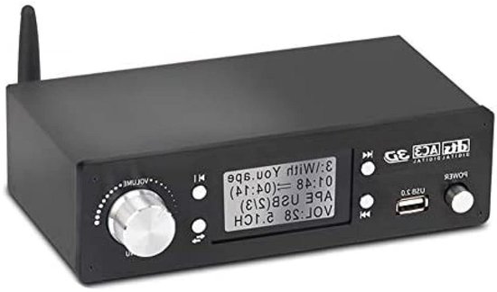 Audio Decoder – Geluidskaart Converter – Home Cinema – 5.1 Kanaals Uitgang – 4K HDMI – Zwart