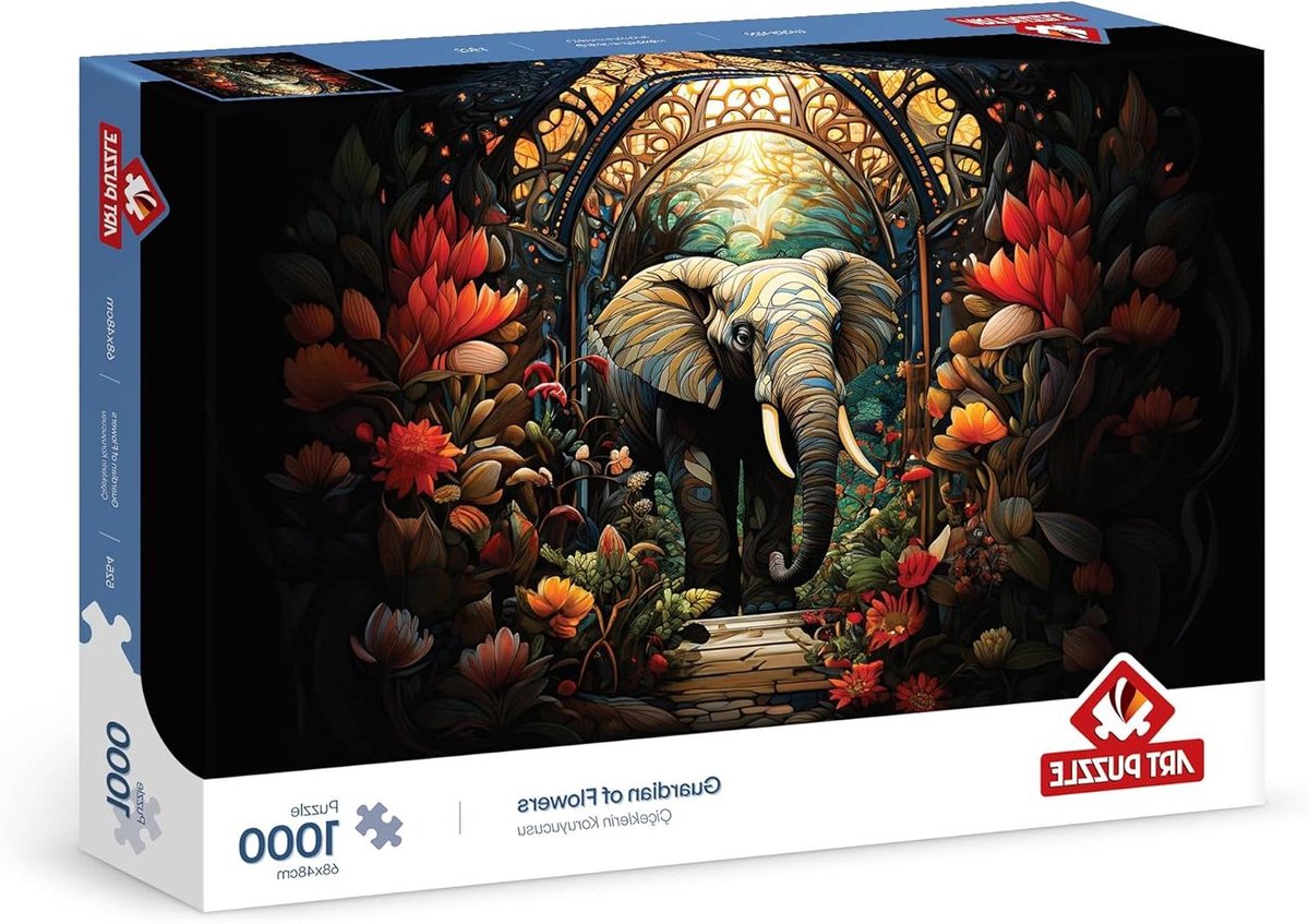 Legpuzzel Bloemen - Puzzel 1000 stukjes - Ontspanning thuis - Kleurrijk bloemenmotief - 1000 stukjes - Meerkleurig