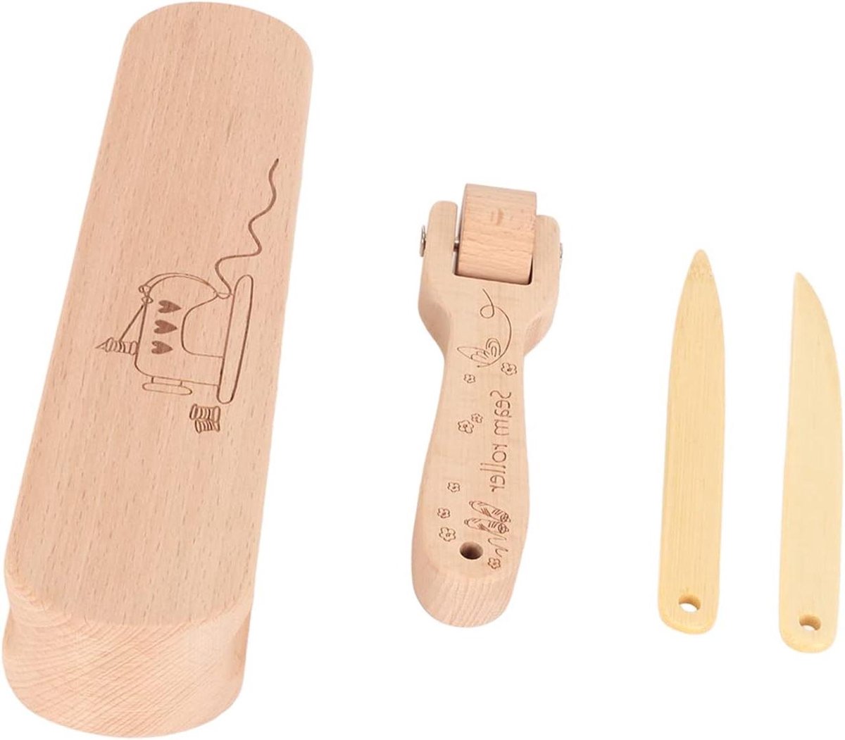 Naaigereedschap Set - Kleermakers Clapper - Naden Strijken - Stoom Absorberend - 14.5 cm - Niet gespecificeerd