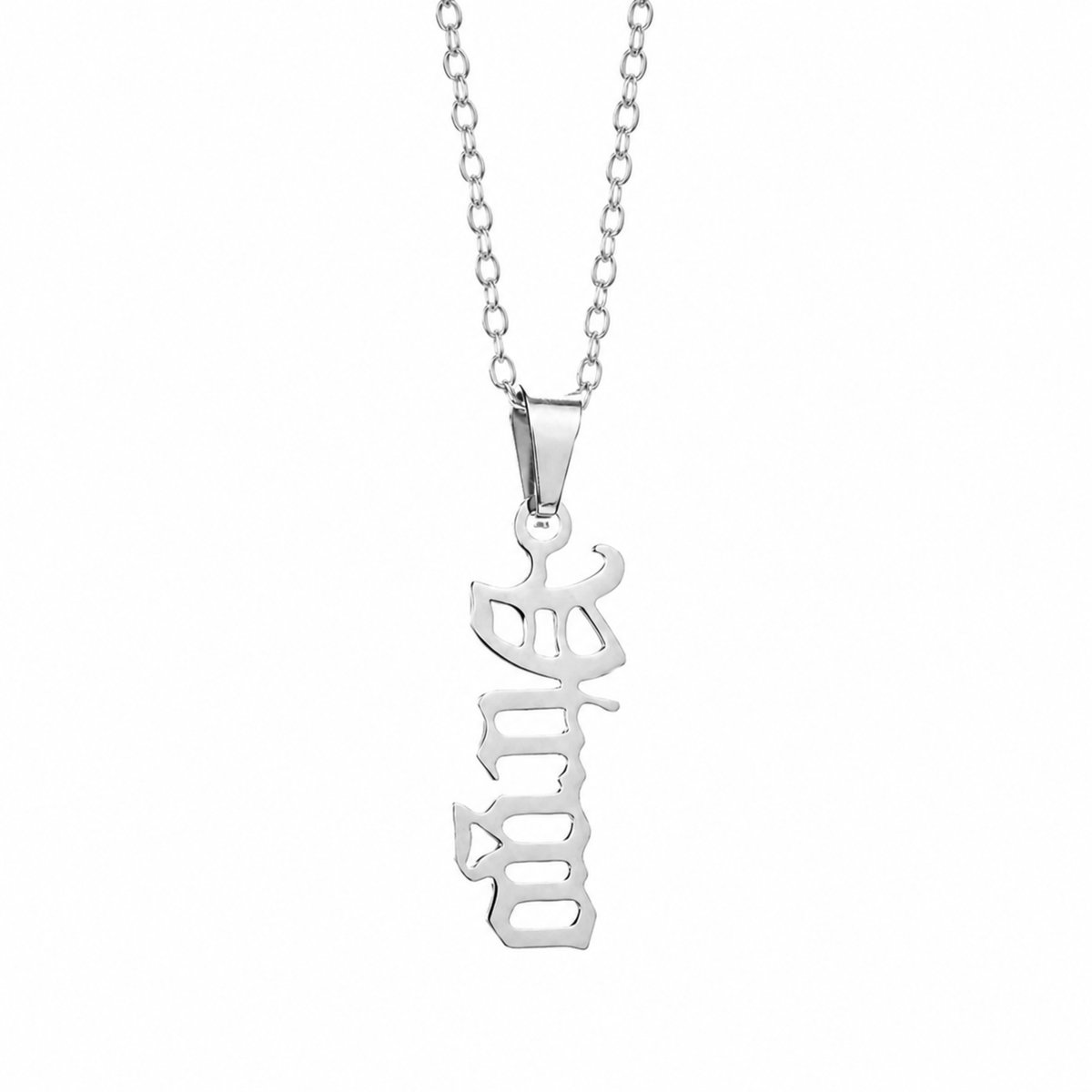 MoodLux Sterrenbeeld Ketting - Maagd - Virgo - Zilver - Roestvrij Staal – 50cm Halsketting met Zodiac Hanger - Mannen & Vrouwen – 12 Sterrenbeelden – Perfect Cadeau