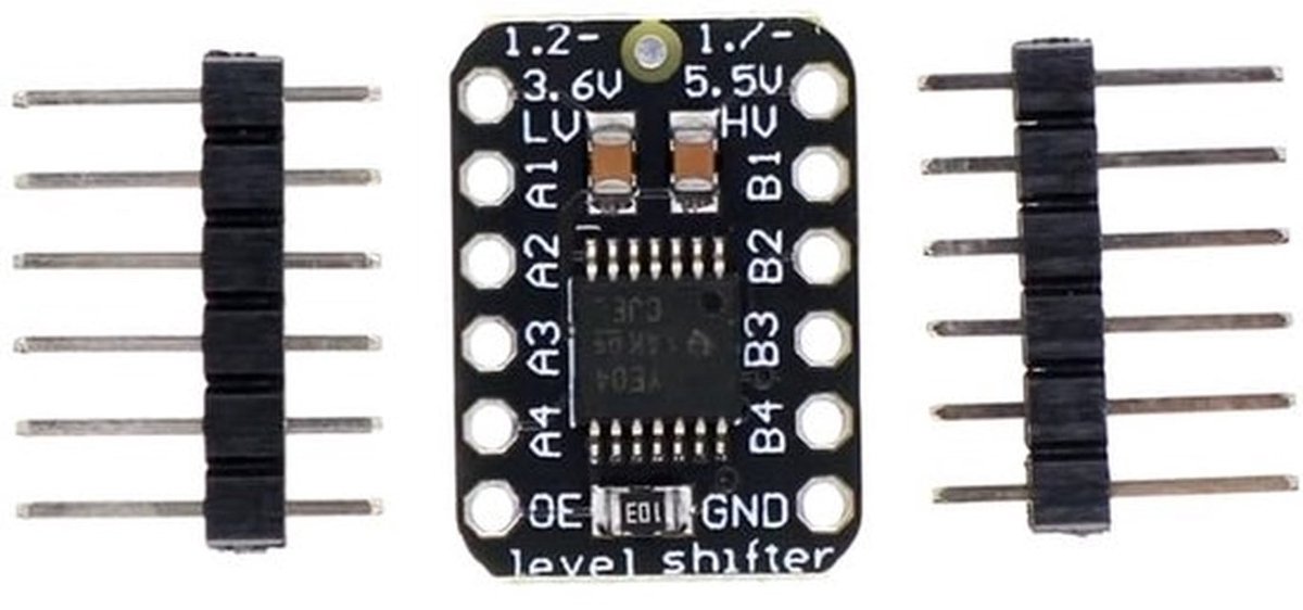 TXB0104 Bidirectionele Spanningsniveau Module - 3.3V/5V - Automatische Richtingsdetectie